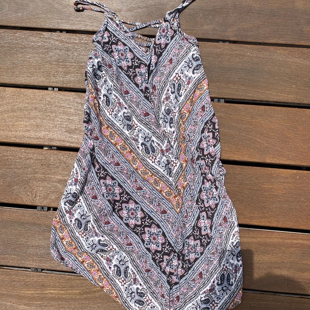 American eagle printed flowy dress